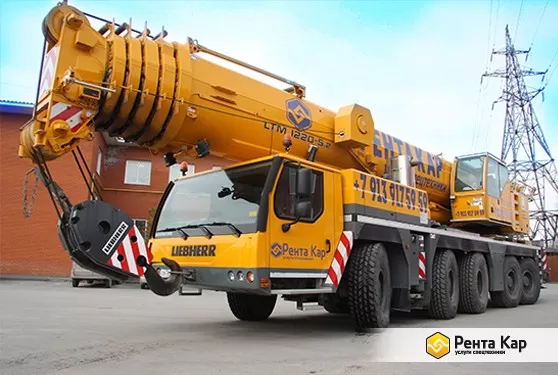 Автокран Liebherr LTM 1220-5.2 220 тонн Аренда автокрана Liebherr LTM 1220