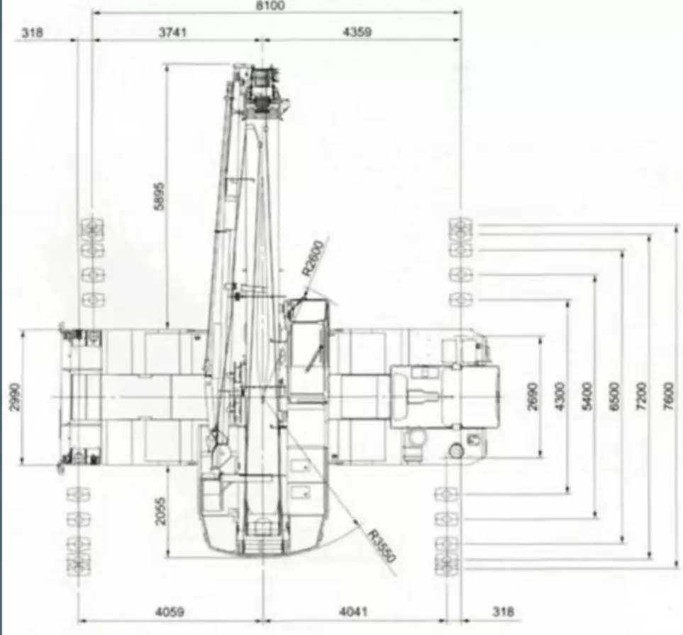 Автокран KATO SL-650R 65 тонн Аренда автокрана KATO SL-650R