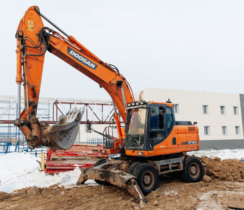Экскаватор колесный DOOSAN DX-190W Экскаватор Doosan DX-190